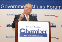 Menino at chamber